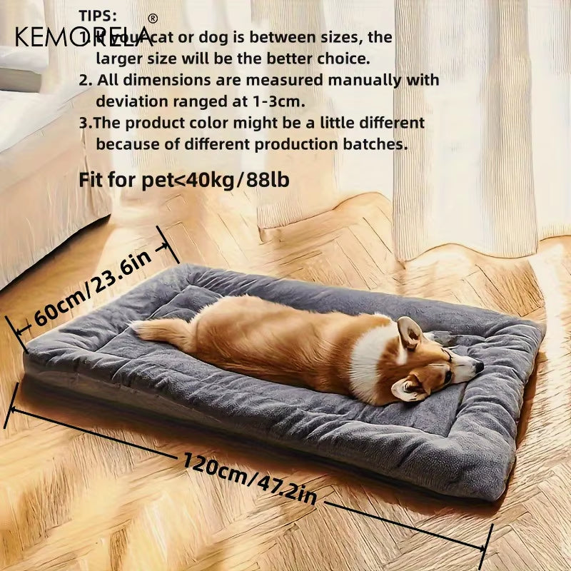 Four Seasons Dog Bed Large Pet Sleeping Mat Dog Internet Red Mat Double Sided Available Dog Nest Cat Nest Sleeping
